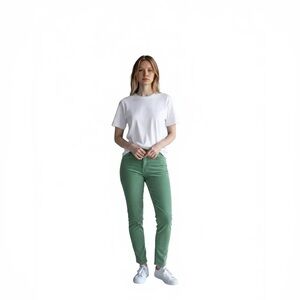 Gap Y2K Green Skinny Cord Pants 29/8 Mint Green Preppy EUC